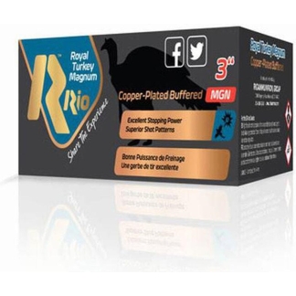 Rio Royal Turkey Buffered Shotshells 12ga 3" 1-3/4oz #6 1250 fps #5 10/ct