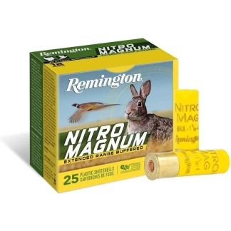 Remingto Nitro Magnum Shotshells 20 ga 2-3/4 in 1-1/8 oz #4 1175 fps 25/ct