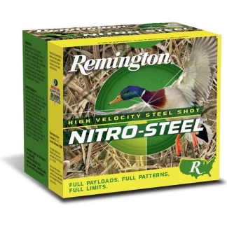 Remington Nitro-Steel High-Velocity Shotshells 20ga 3 in 1 oz #4 1400 fps 25/ct