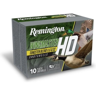 Remington Wingmaster HD Shotshells 12ga 3" 1-1/4oz #4 1450 fps 10/ct