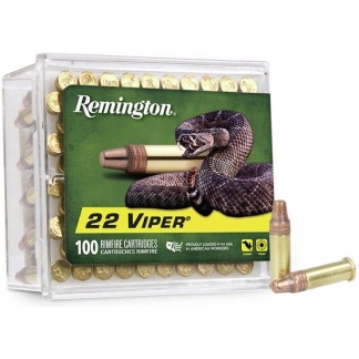 Remington .22 Viper Rimfire Ammunition .22 LR 36 gr TCSB 1410 fps 100/ct
