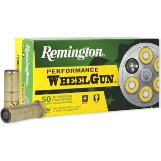 Remington Wheelgun Ammunition .38 Spl 148gr LWC 710 fps 50/ct