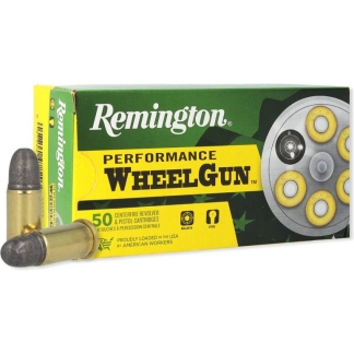 Remington Performance Wheel Gun Ammunition .38 S&W 146 gr LRN 685 fps 50/ct