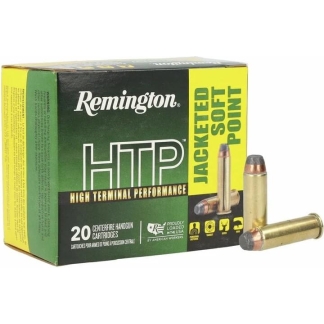 Remington HTP Handgun Ammunition .41 Rem Mag 210gr JSP 1300 fps 20/ct