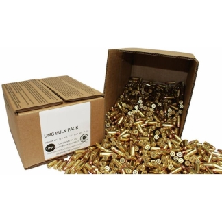 Remington UMC Handgun Ammunition 9mm Luger 115 gr MC 1145 fps 1000/ct (Bulk)