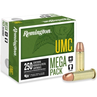 Remington UMC Handgun Ammunition .38 Spl 130 gr FMJ 800 fps 250/ct