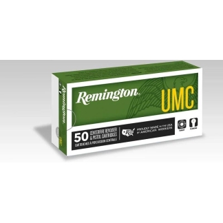 Remington UMC Handgun Ammunition .38 Spl(+P) 125 gr SJHP 945 fps 50/ct