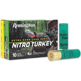 Remington Nitro Turkey Loads 12 ga 2-3/4 in 1-1/2 oz #4 1260 fps 10/ct