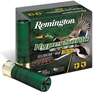 Remington HyperSonic Steel Shotshells 12 ga 3-1/2 in 1-3/8 oz #BB 1700 fps 25/ct