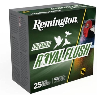 Remington Premier Royal Flush Shotshells 12ga 2-3/4" 1-1/4oz 1550 fps #5 25/ct