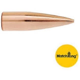 Sierra MatchKing Rifle Bullets (500/ct) .30 cal .308" 125 gr HP
