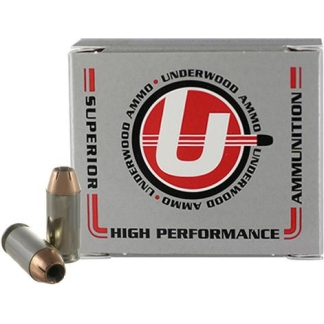 Underwood Hunting & Self Defense Handgun Ammunition .460 Rowland 185gr JHP 20/ct