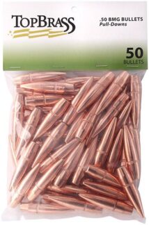 Top Brass Pull-Down Bullets .50 BMG 647gr FMJ 50/ct