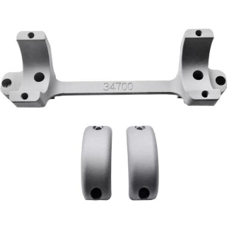 DNZ 1-Piece Gamer Reaper Scope Mount - Remington 700 Long Action High - Silver