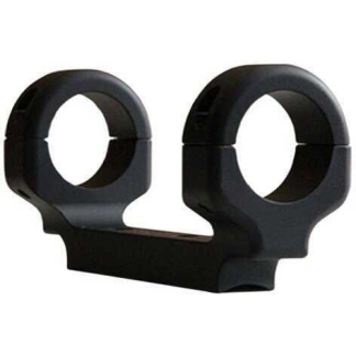 Remington 700-Short Action-High Mount-Black with 8-40 Screws