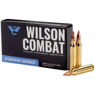 Wilson Combat V-MAX Rifle Ammunition .223 Rem 60gr PT 2750 fps 20/ct