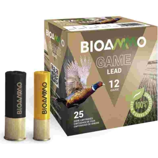 BioAmmo Clay Lead Shotshells 20 ga 2-3/4" 1 oz 1220 fps #8 25/ct