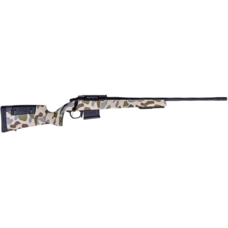 Weatherby Model 307 HUSH Rifle 6.5 Creedmoor 5rd Magazine(1) 22'' Threaded Barrel Camo Synthetic Stock