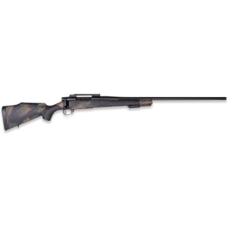 Weatherby Vanguard Black Hills Rifle .223 Rem 5rd Capacity 20" Heavy Barrel Black Polymer Stock w/Green & Tan Paint
