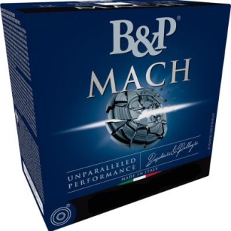 B&P Mach Professional Handicap Shotshells 12ga 2-3/4 In 1-1/8 oz #8 1300 fps 25/ct