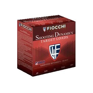 Fiocchi Shooting Dynamics Shotshells 12 ga 2-3/4" 1-1/8oz 1280 fps #8 25/ct