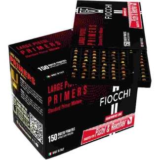 Fiocchi Large Pistol Primers - 1500/ct