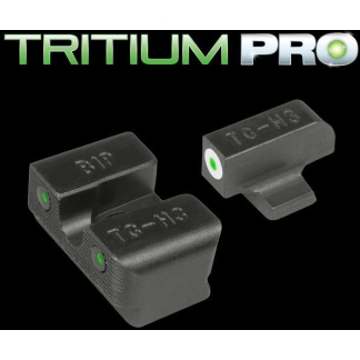 Truglo Tritium Pro Sights White for CZ Model 75