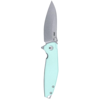 CKRT Ibis Folding Knife 3-1/10" Drop Point Blade Blue