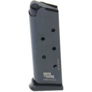 ProMag Steel Handgun Magazine Officers .45 ACP Blued 6/rd