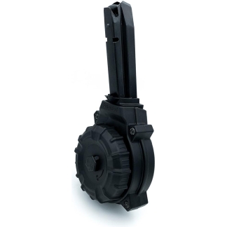 Promag H&K VP9 Handgun Magazine Black Drum 9mm Luger 50/rd