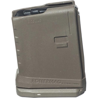 Promag AR-15 Polymer Magazine For AR-15 5.56mm Roller Follower - 5/rd Flat Dark Earth