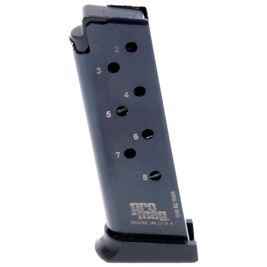 Enhance Your SW Pistol with ProMags 9mm 8Rd Blued Steel Magazine | ATFirearms