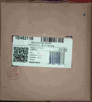 Aguila Ammunition .45 Auto Handgun Ammo - 230 Grain | FMJ | 1000rd Case