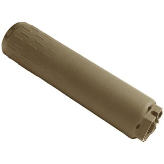 HUXWRX Flow Range 36 Ti suppressor FDE 6.67 inch length 1.600 inch diameter