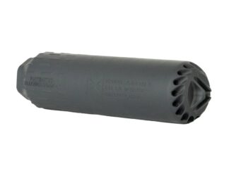 HUXWRX FLOW 556 Ti suppressor with 1/2x28 flash hider black