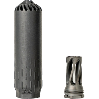 HUXWRX FLOW 6K suppressor with flash hider 5/8-24 black