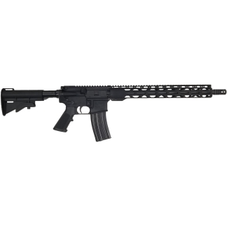 Radical Firearms Forged AR15 Rifle - Black | .300 BLK | 16" Barrel | 15" Free Float M-LOK Thin Rail | CAR-15 Style Stock