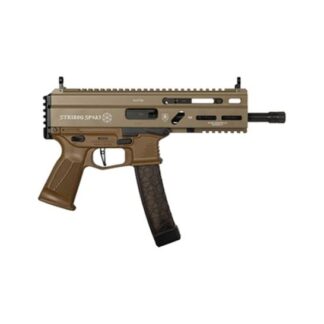 Grand Power Stribog SP9A3 Pistol - FDE | 9mm | 8" Threaded Barrel | 30rd