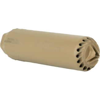 HUXWRX FLOW 556 Ti suppressor FDE with 1/2x28 flash hider