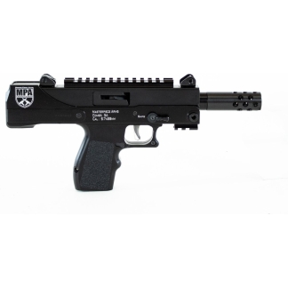 Masterpiece Arms Pistol - Black | 5.7x28mm | 5" Threaded Barrel | 20rd | W/ Muzzle Break