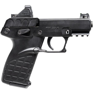 Kel-Tec P17 Pistol - Black | .22 LR | 3.8" Threaded Barrel | 16rd | Green Dot & Holster