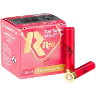 Rio TT410 .410ga 2.5 inch Shotgun Shells - #7.5 | 1/2 oz. | 1200 fps | 25rd Box