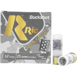 Rio Royal Buck Home Defense ***Star Crimp*** 9P 12ga Buckshot 2.75 inch Shotgun Shells - 1Buck | 1250 fps | 25rd Box
