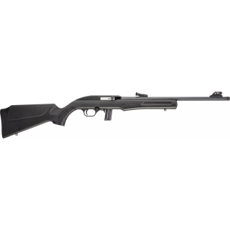 Rossi Semi-Auto Rimfire Rifle - Black | .22 LR | 18" Threaded Barrel | 10rd | Polymer Stock