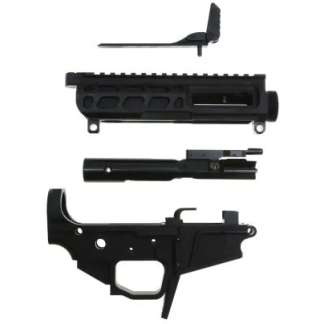 Wraithworks WARSCORP9 Side-charging AR Builders Set - Black