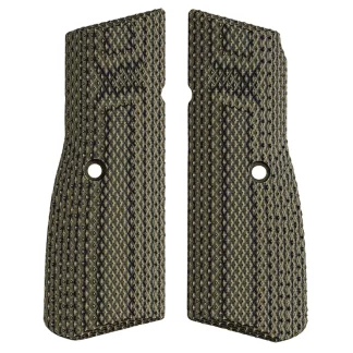 FN HIGH POWER G10 DIRTY OLIVE GRIPS