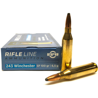 PPU 243 WIN SP 100GR 20RD BOX 10 BOXES PER CASE