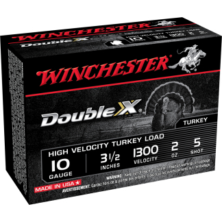 WINCHESTER DOUBLE X HV TURKEY 10G 3.5" 2OZ #5