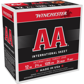 WINCHESTER 12G 2-3/4" #9 AA INTRNTL TRGT 24GRAM 25/250