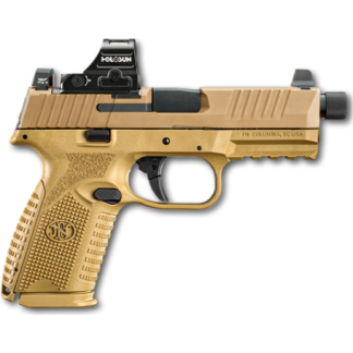 FN 509 TACTICAL W/ HOLOSUN HS407C FDE 9MM 4.5" 1-15RD 1-24RD